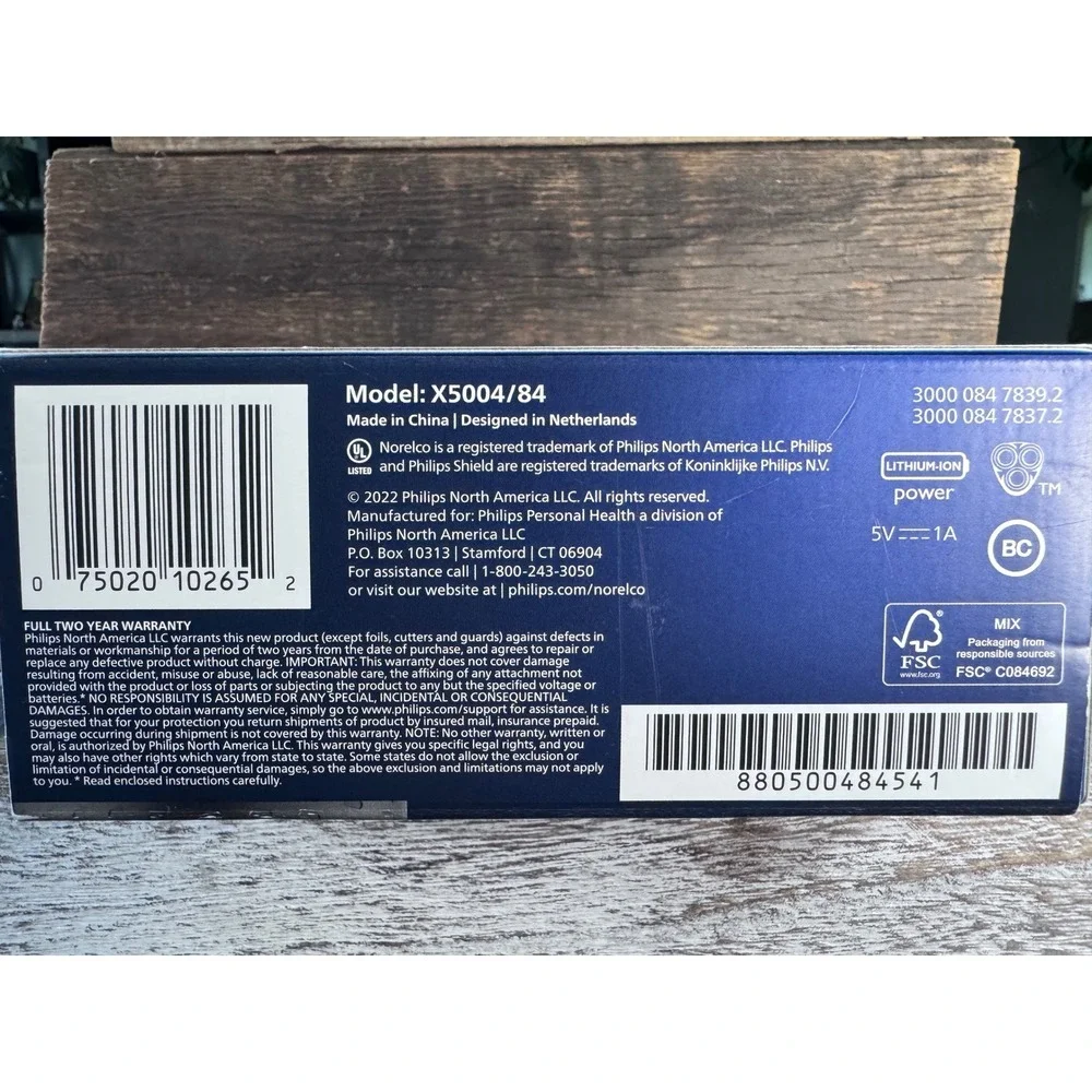 Philips Norelco Shaver 5000X | NIB | MSRP = $90